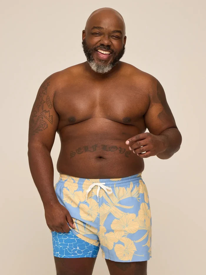 The Gold Coasts 4" (Classic Lined Swim Trunk) - Image 1 - Chubbies Shorts