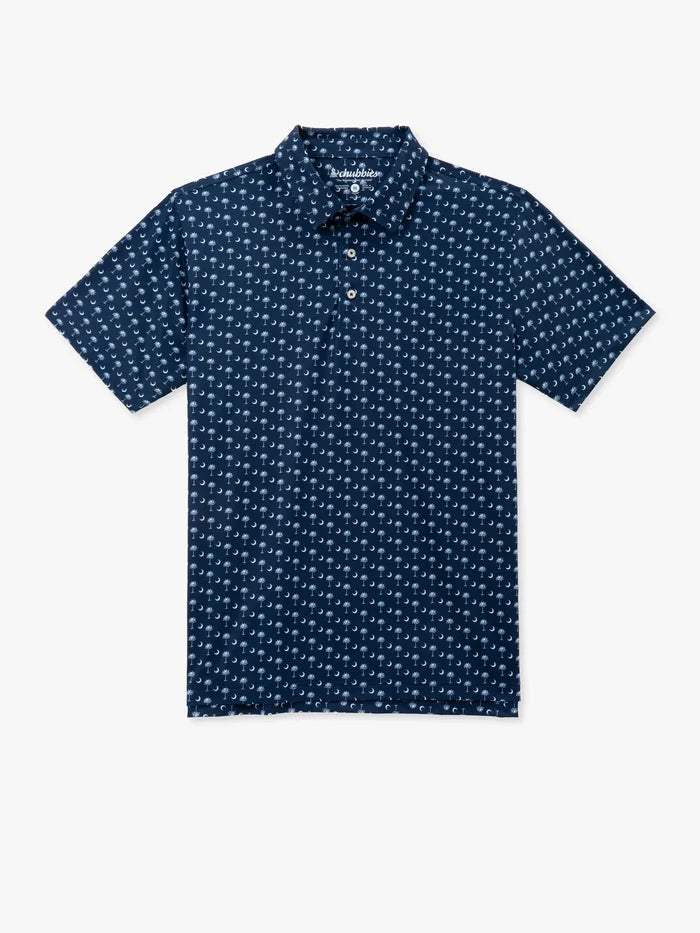 The Goodnight Palmetto Moon (Performance Polo) - Image 1 - Chubbies Shorts