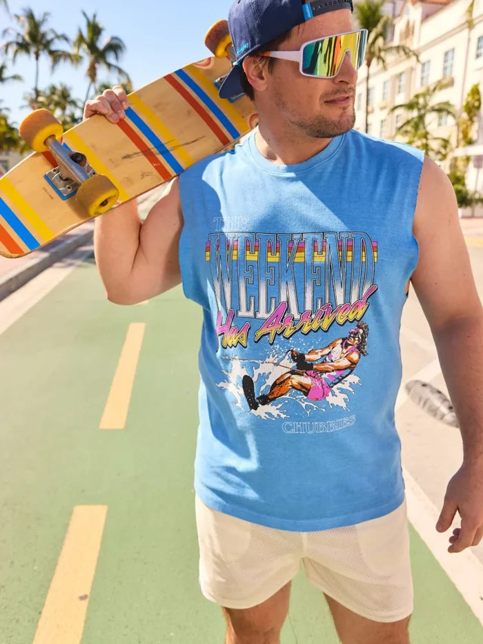 The Heck Yes Brother (Muscle Tank) - Image 1 - Chubbies Shorts