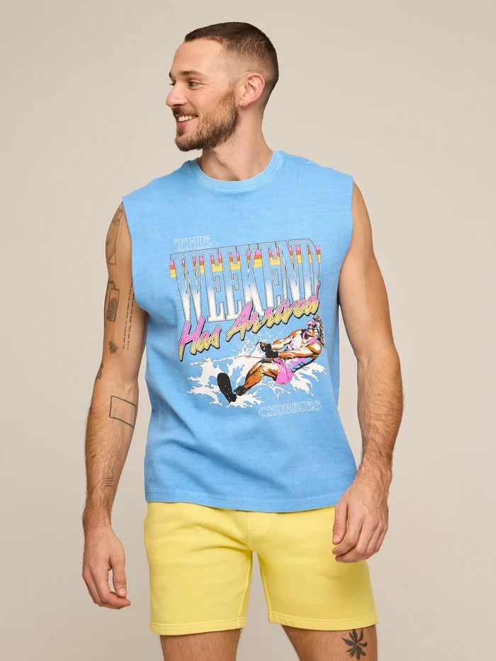 The Heck Yes Brother (Muscle Tank) - Image 2 - Chubbies Shorts