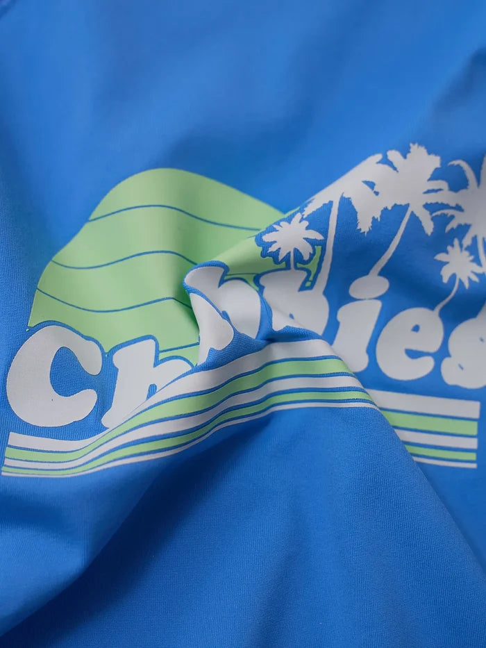 The Lil Ol'College Try (Toddler Rashguard)- Marina - Image 4 - Chubbies Shorts