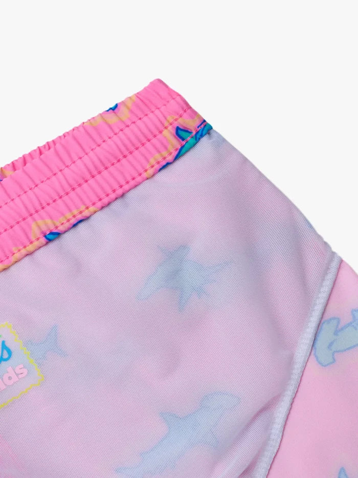 The Lil Pink Apex Swimmers (Toddler Swim Trunk) - Image 2 - Chubbies Shorts
