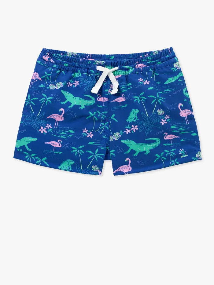 The Lil Swamp & Circumstances (Toddler Swim Trunk) - Image 1 - Chubbies Shorts