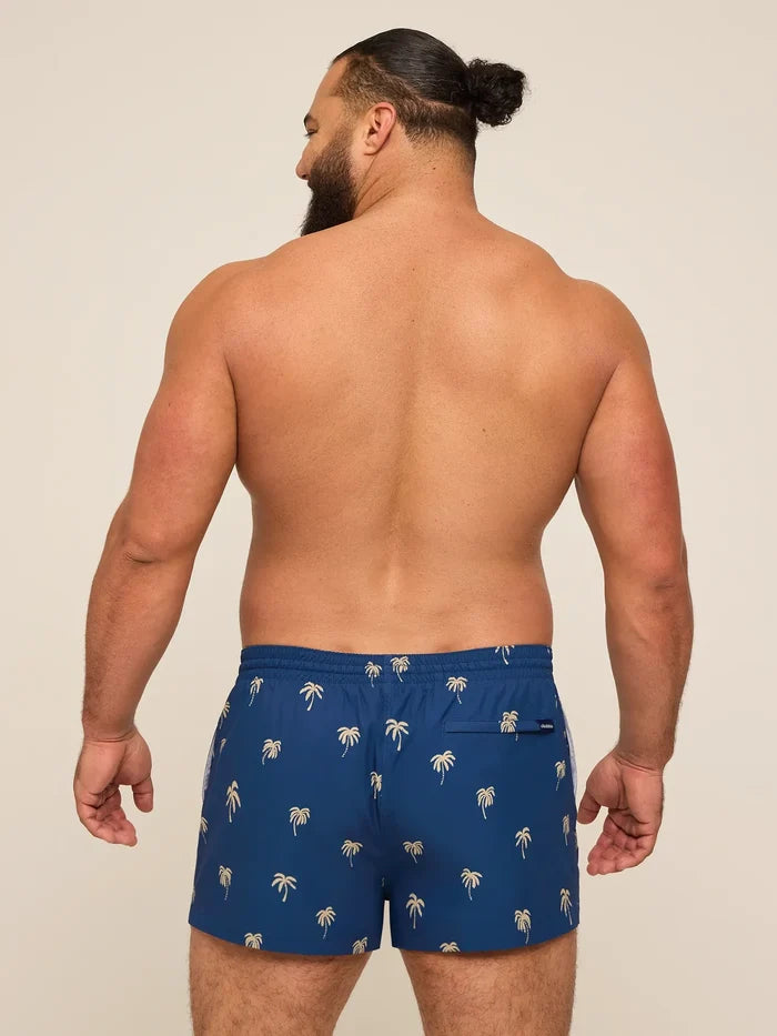 The Midnight Palms 2" (Classic Lined Swim Trunk) - Image 2 - Chubbies Shorts