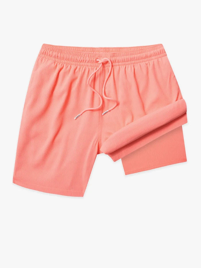 The Nectar Glows 7" (Textured Lined Swim) - Image 1 - Chubbies Shorts