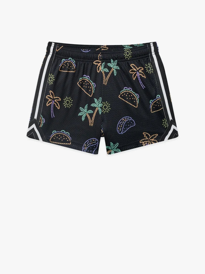 The Neon Food Courts (Boys Court Short) - Image 1 - Chubbies Shorts