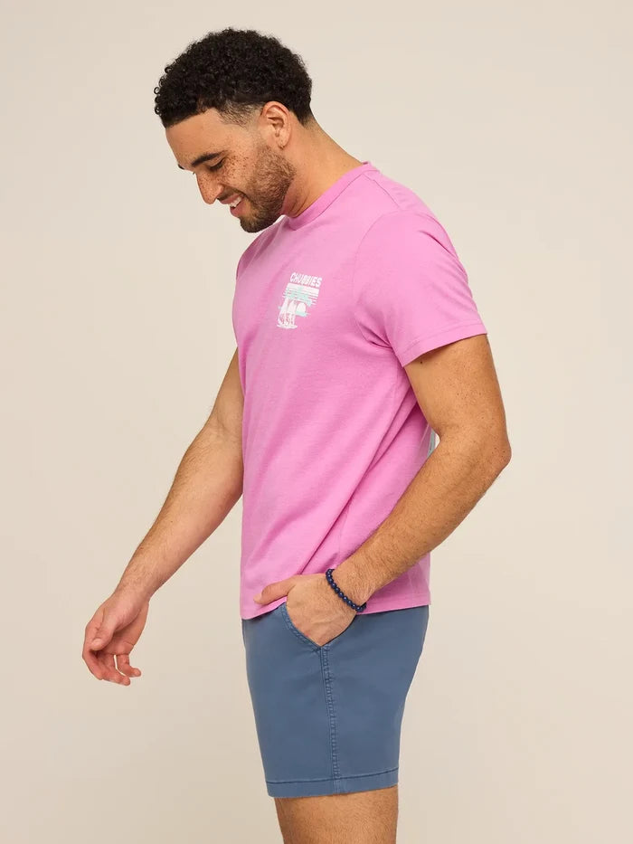 The Not Looking Back (Non Pocket Graphic T-Shirt) - Image 3 - Chubbies Shorts