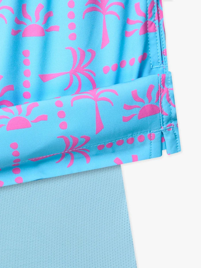 The Pacific Grids (Boys Lined Swim Trunk) - Image 2 - Chubbies Shorts