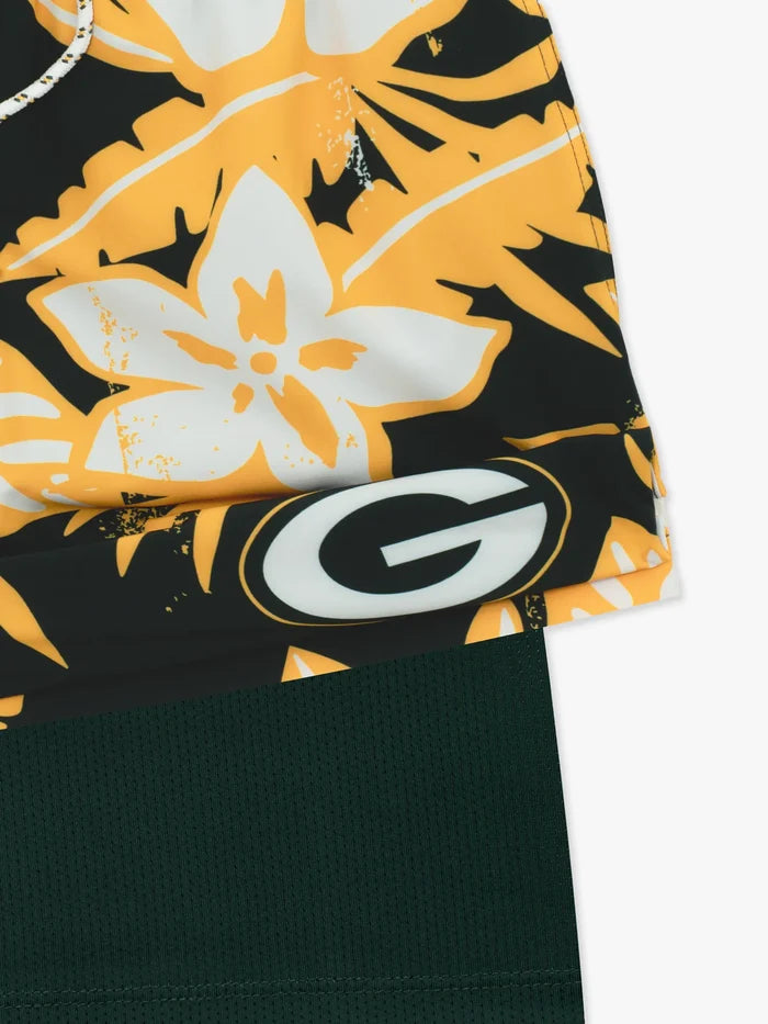 The Packers Deep End Zones 5.5" (Classic Lined Swim Trunk) - Image 7 - Chubbies Shorts