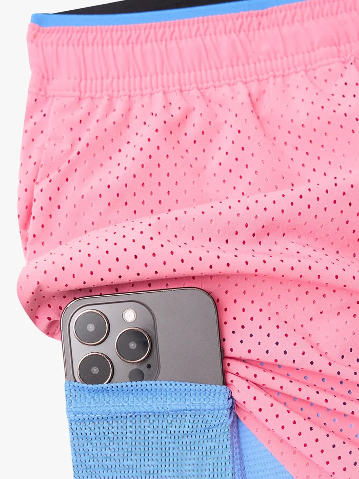 The Pink Lemonades 5.5" (Blocked Ultimate Training Short) - Image 3 - Chubbies Shorts