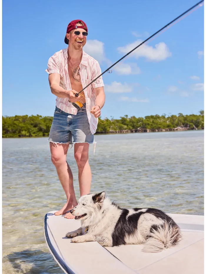 The Ruby Ribbon (Resort Weave Friday Shirt) - Image 6 - Chubbies Shorts
