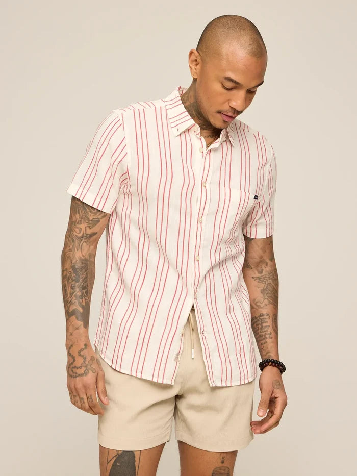 The Ruby Ribbon (Resort Weave Friday Shirt) - Image 1 - Chubbies Shorts
