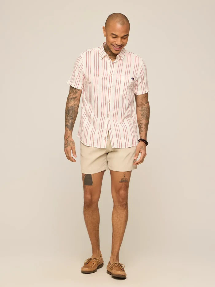 The Ruby Ribbon (Resort Weave Friday Shirt) - Image 5 - Chubbies Shorts