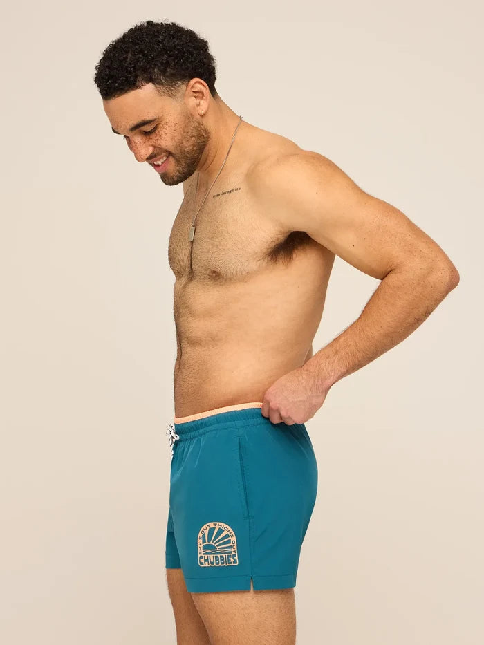 The Rusty Cobalts 4" (Classic Lined Swim Trunk w/ SP WB) - Image 3 - Chubbies Shorts