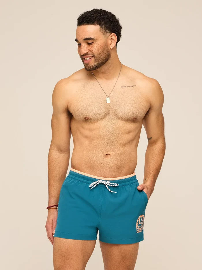 The Rusty Cobalts 4" (Classic Lined Swim Trunk w/ SP WB) - Image 4 - Chubbies Shorts