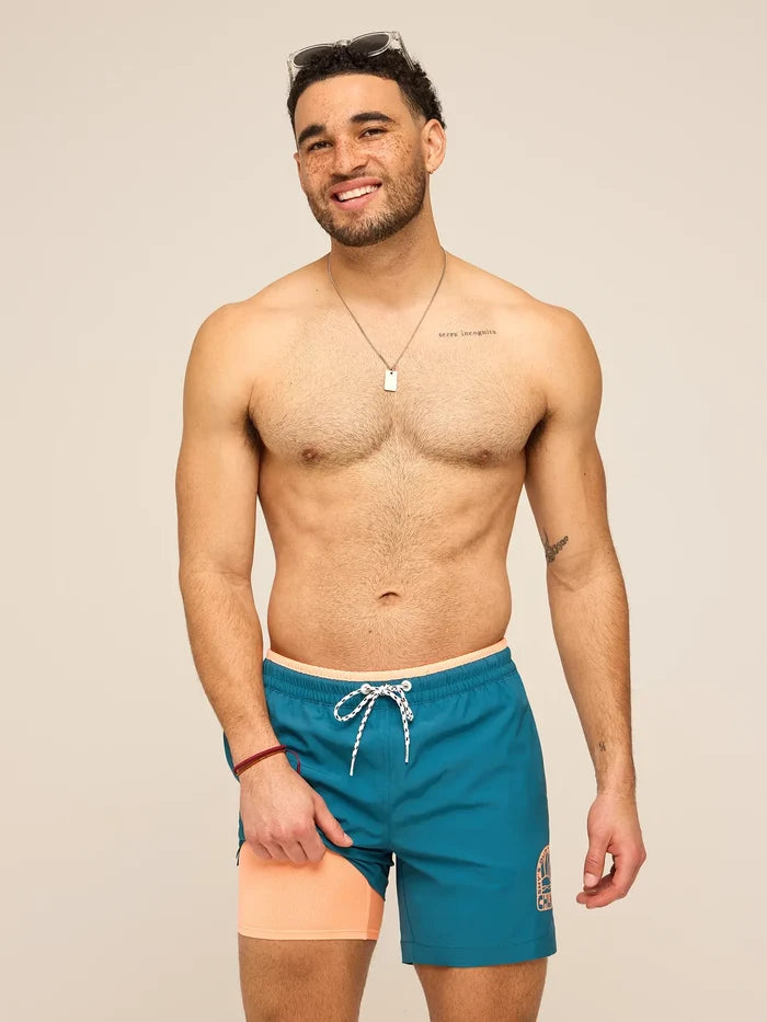 The Rusty Cobalts 5.5" (Classic Lined Swim Trunk w/ SP WB) - Image 1 - Chubbies Shorts