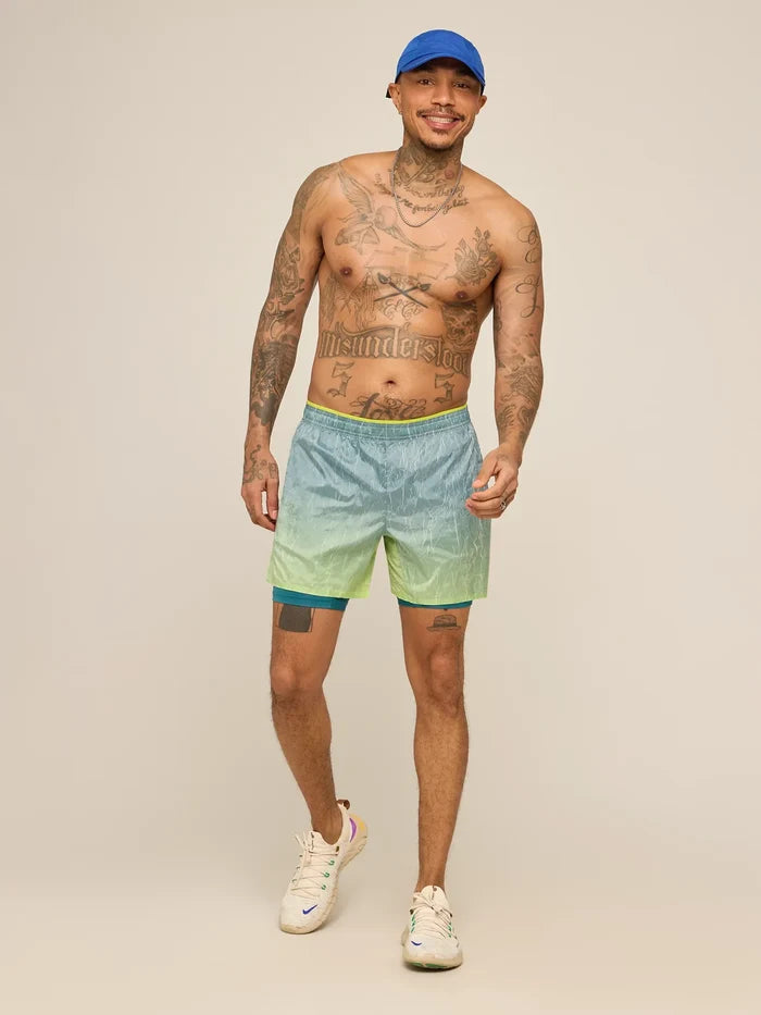 The Seagrass Serenades 5.5" (Crinkle Ultimate Training Short) - Image 6 - Chubbies Shorts