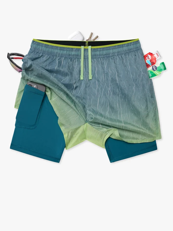 The Seagrass Serenades 5.5" (Crinkle Ultimate Training Short) - Image 2 - Chubbies Shorts