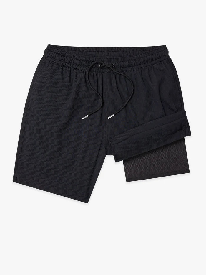 The Secret Agents 7" (Textured Lined Swim) - Image 1 - Chubbies Shorts