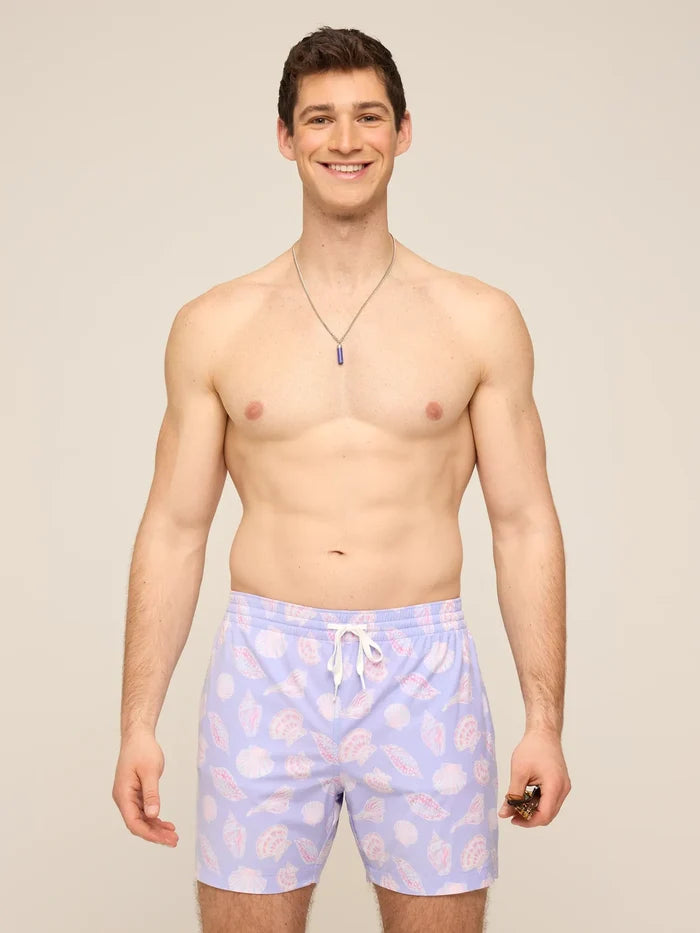 The Shell Yeahs 5.5" (Classic Swim Trunk) - Image 1 - Chubbies Shorts