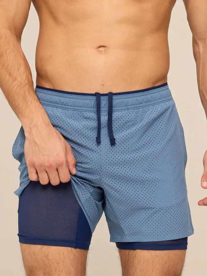 The Slate Skies 5.5" (Blocked Ultimate Training Short) - Image 6 - Chubbies Shorts