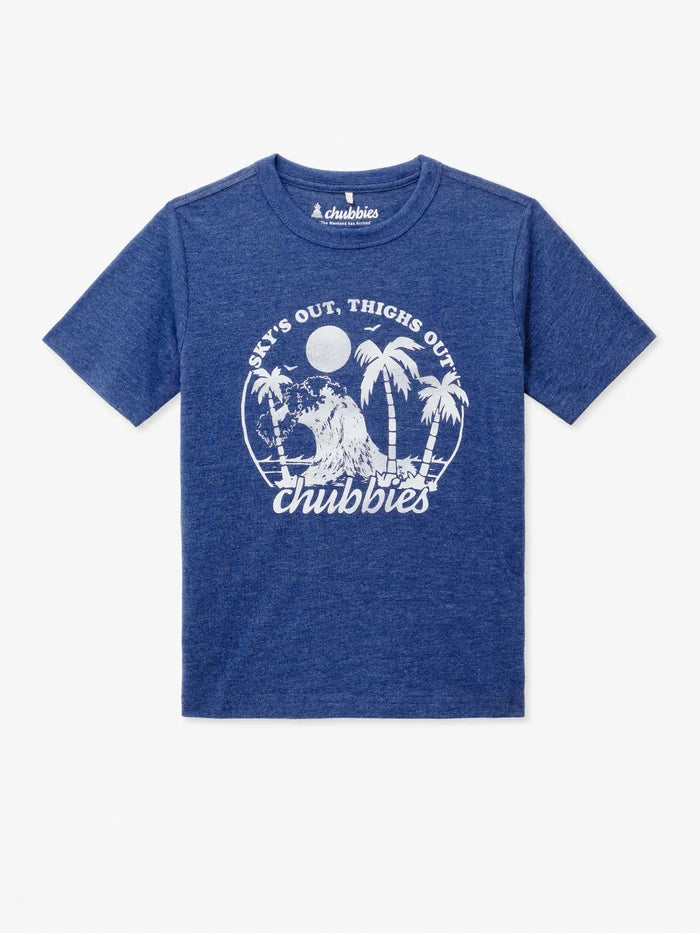 The Soak Up The Sun (Boys Non Pocket T-Shirt) - Image 1 - Chubbies Shorts