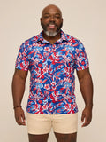 The Star Spangled Bloom (Performance Polo) - Image 1 - Chubbies Shorts