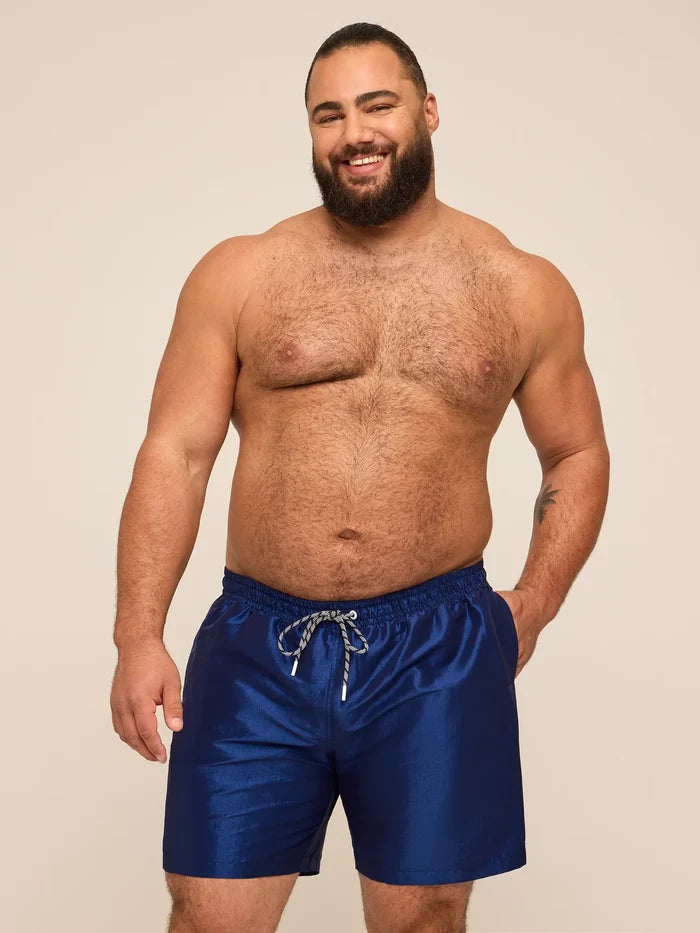 The Star-Spangled Shines 5.5" (Lined Metallic Swim) - Image 5 - Chubbies Shorts