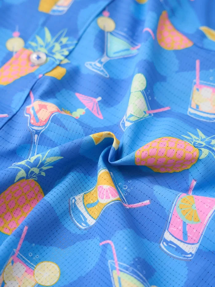 The Sunday Funday (Breezetech)- Blue - Image 3 - Chubbies Shorts