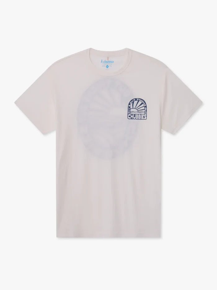 The Sunny Tomorrow (Non Pocket Graphic T-Shirt) - Image 1 - Chubbies Shorts