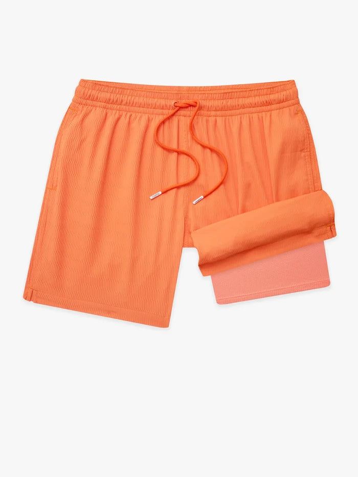The Sweet Tea Spills 5.5" (Textured Lined Swim) - Image 1 - Chubbies Shorts