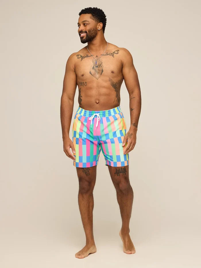 The Technicolor Stitches 7" (Classic Swim Trunk) - Image 5 - Chubbies Shorts