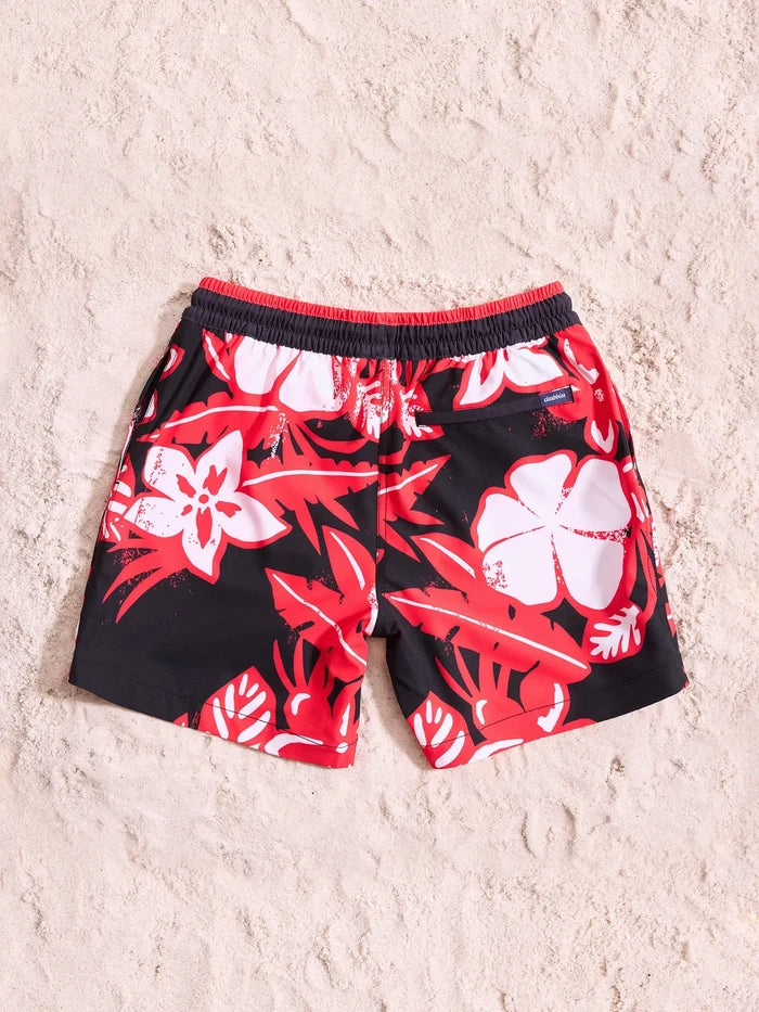 The Texans Deep End Zones 5.5" (Classic Lined Swim Trunk) - Image 4 - Chubbies Shorts