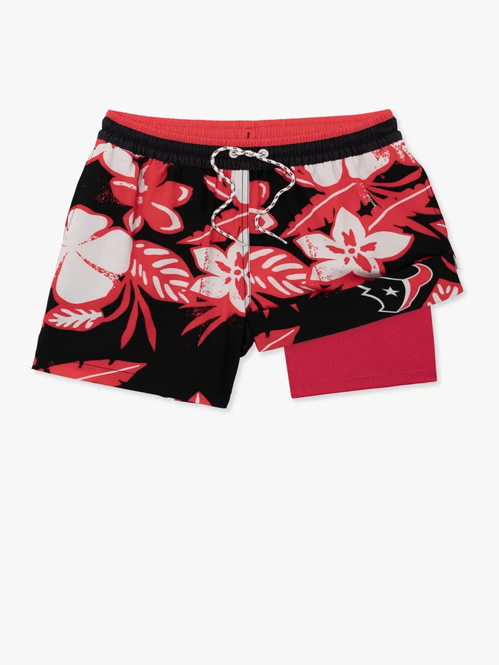 The Texans Deep End Zones 5.5" (Classic Lined Swim Trunk) - Image 6 - Chubbies Shorts