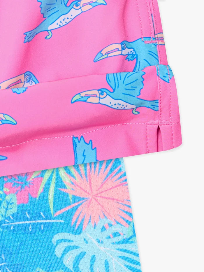 The Toucan Do Its (Boys Lined Swim Trunk) - Image 3 - Chubbies Shorts