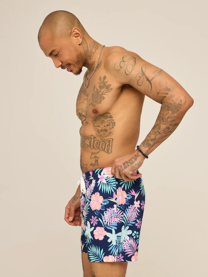 The Tropic Like Its Hots 5.5" (Classic Lined Swim Trunk) - Image 4 - Chubbies Shorts