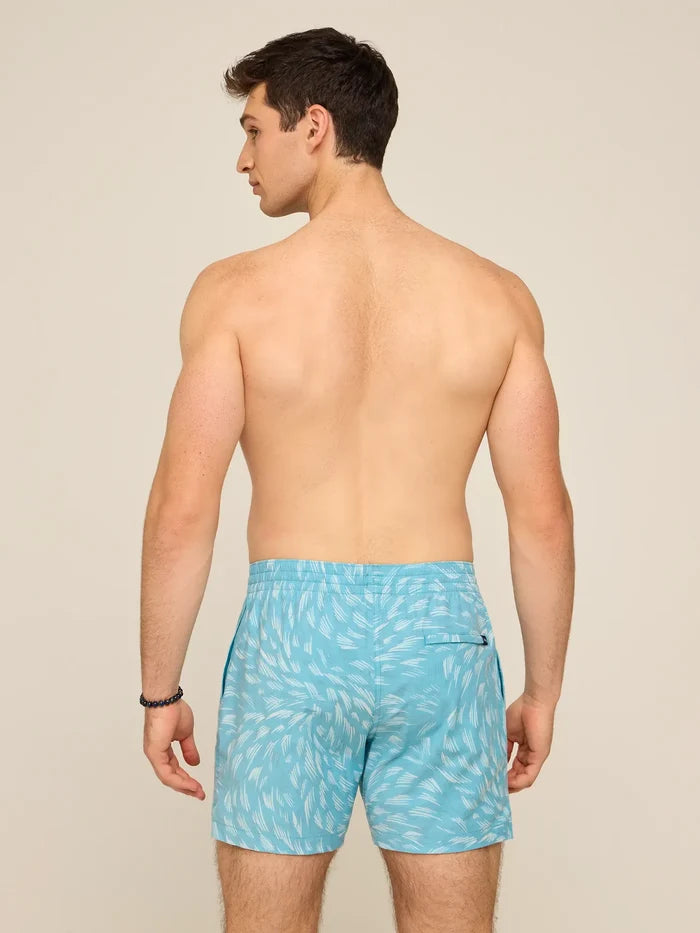 The Turquoise Tides 5.5" (Classic Swim Trunk) - Image 4 - Chubbies Shorts