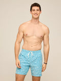 The Turquoise Tides 7" (Classic Swim Trunk) - Image 1 - Chubbies Shorts