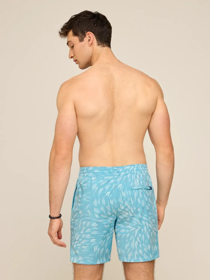 The Turquoise Tides 7" (Classic Swim Trunk) - Image 2 - Chubbies Shorts