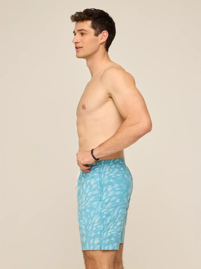 The Turquoise Tides 7" (Classic Swim Trunk) - Image 3 - Chubbies Shorts