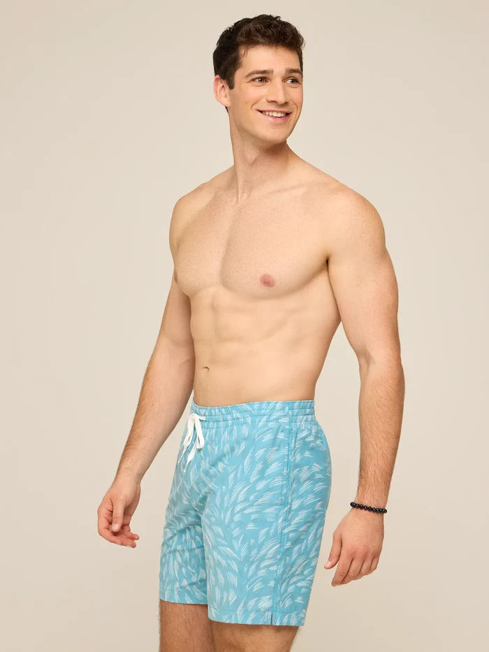 The Turquoise Tides 7" (Classic Swim Trunk) - Image 4 - Chubbies Shorts