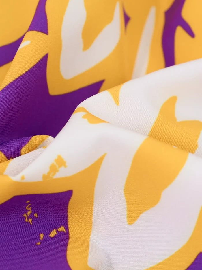 The Vikings Deep End Zones 5.5" (Classic Lined Swim Trunk) - Image 6 - Chubbies Shorts