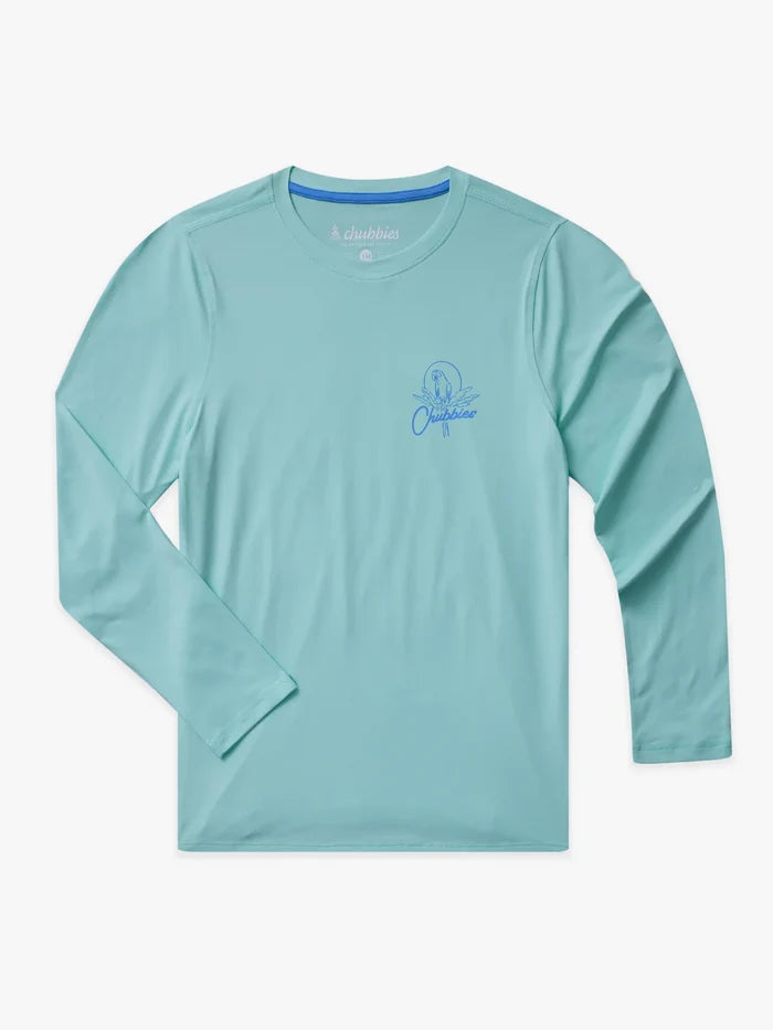 The Weekends Only (Boys Sun Crewneck)- Teal - Image 1 - Chubbies Shorts