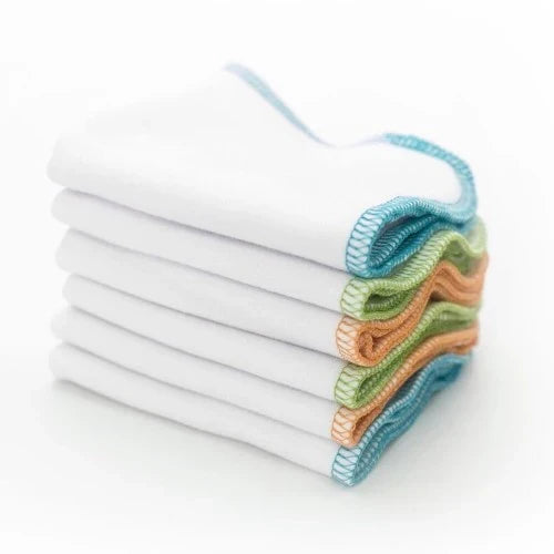 Thirsties Organic Cotton Wipes, 6 Pack