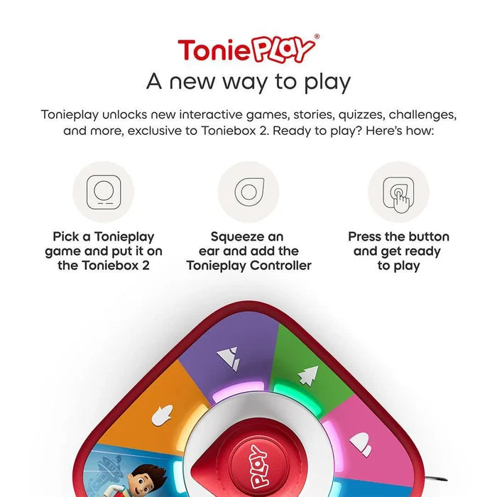 Tonies - Toniebox 2 Play Set - Paw Patrol - Moon Grey - Instructions