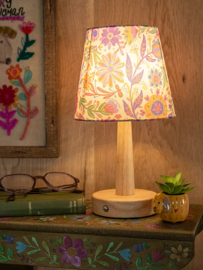 Touch Lamp - Rainbow Cream Floral-view 2