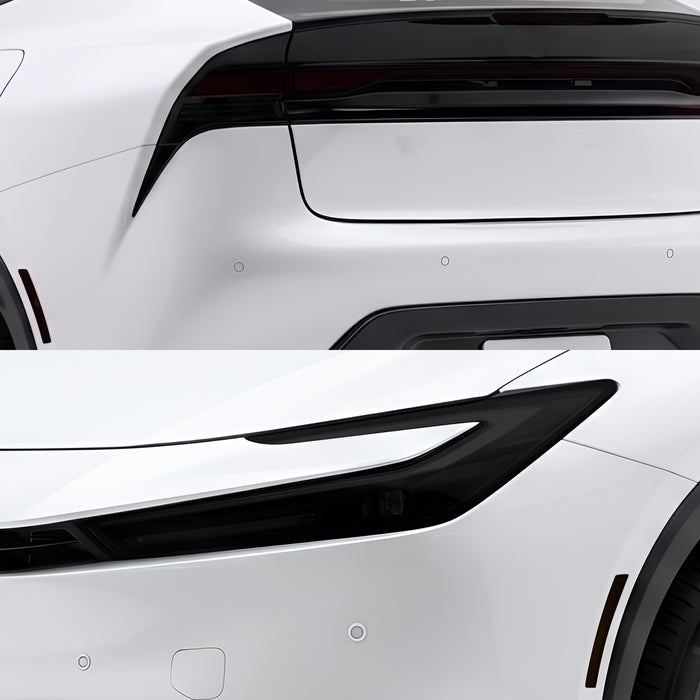 Toyota Prius 2023–2026 Dark Smoke Headlight & Taillight Tint Kit – Precut Vinyl Lens Overlays