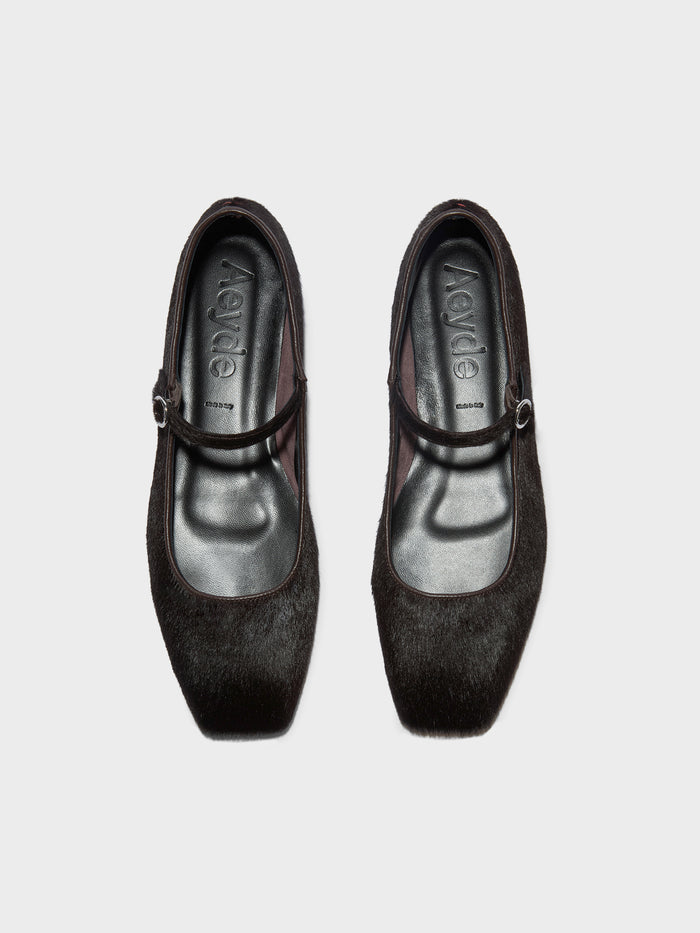 Uma Pony Hair Flats