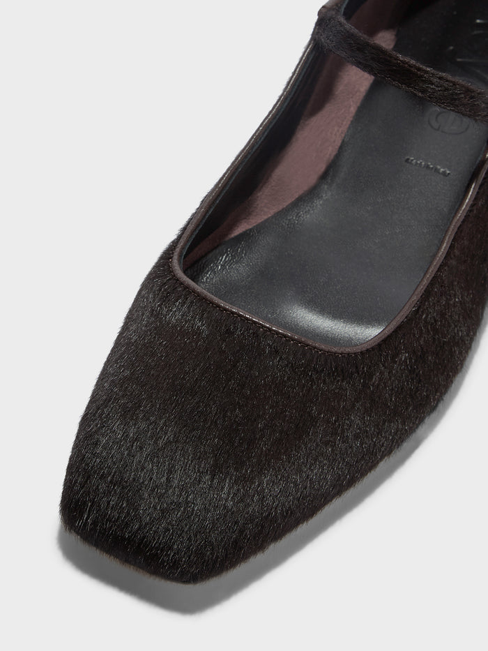 Uma Pony Hair Flats