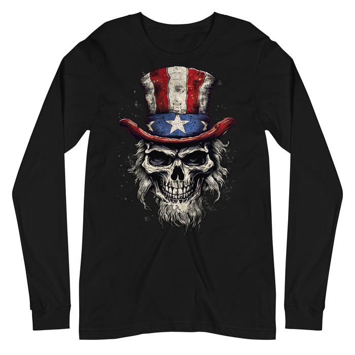 Uncle Sam Skull Long Sleeve